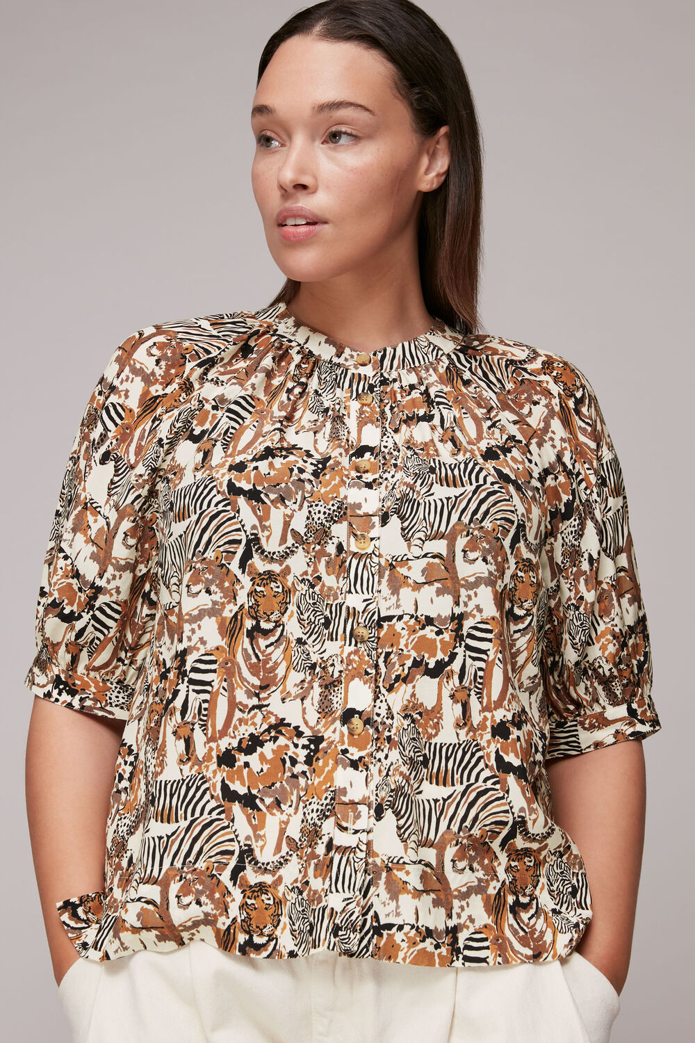 Camo Safari Casual Shirt