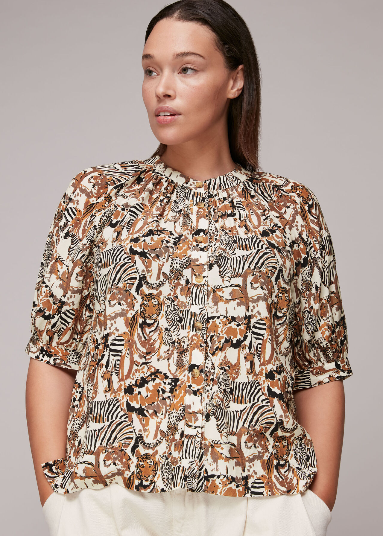 Camo Safari Casual Shirt