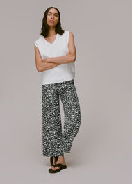 Abstract Smudge Trouser