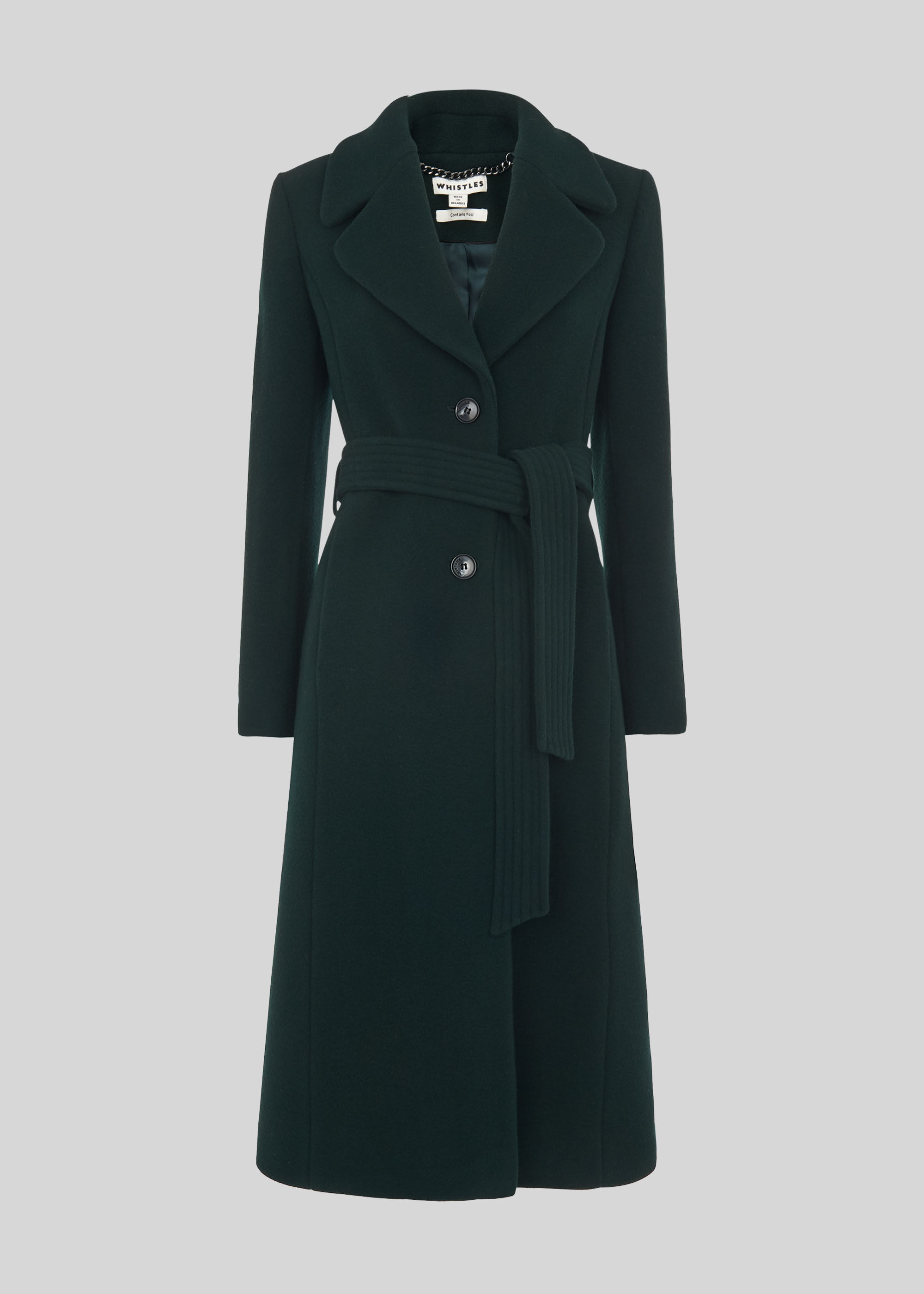 Whistles outlet belted coat