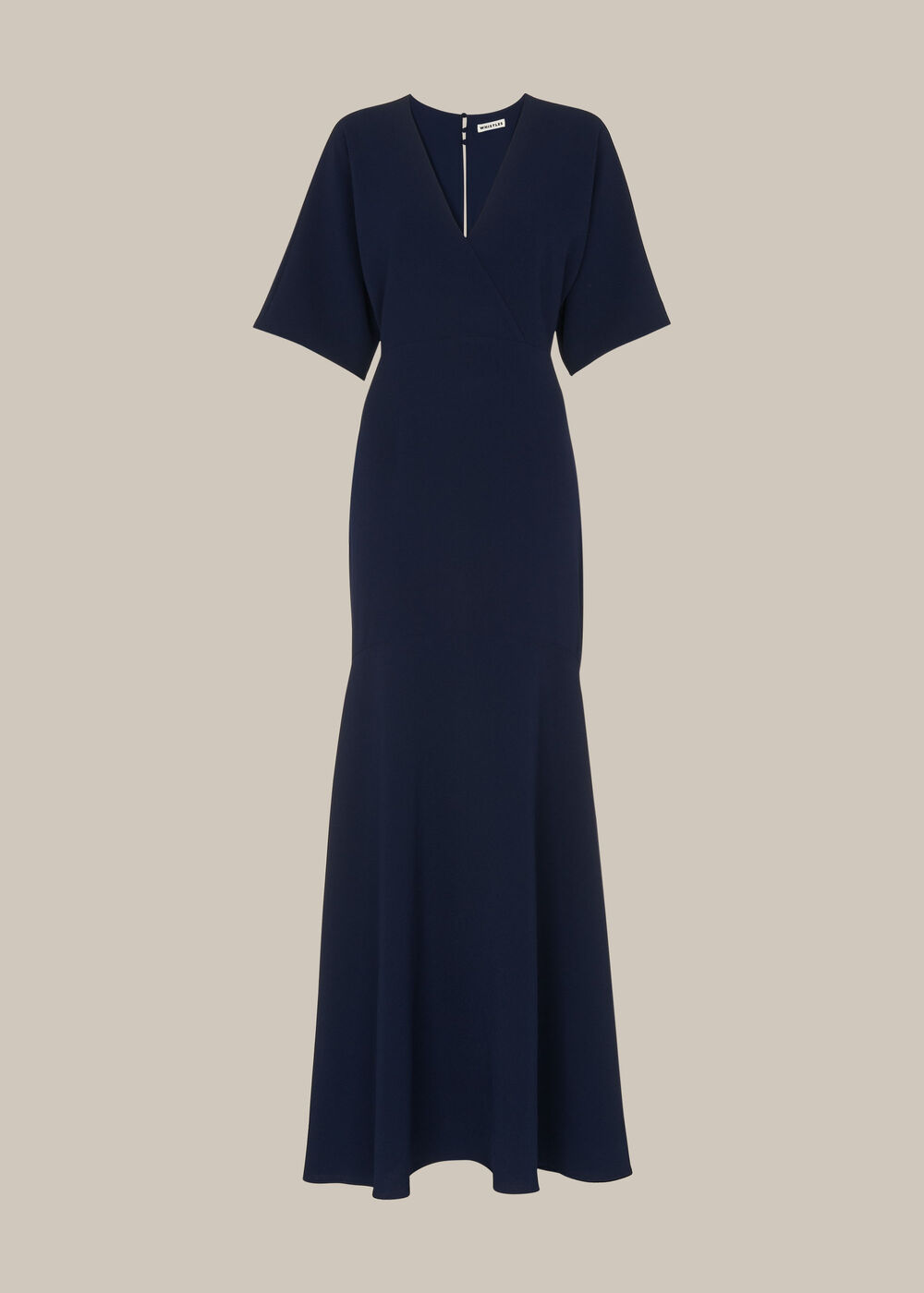 Jess V Neck Maxi Dress Navy