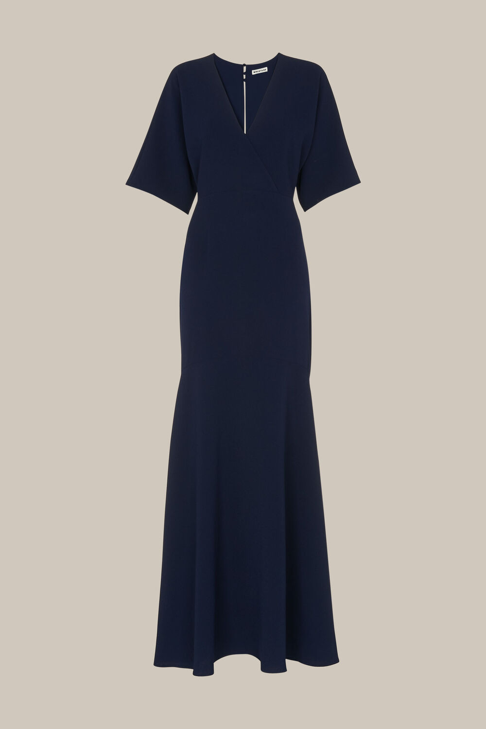 Jess V Neck Maxi Dress Navy