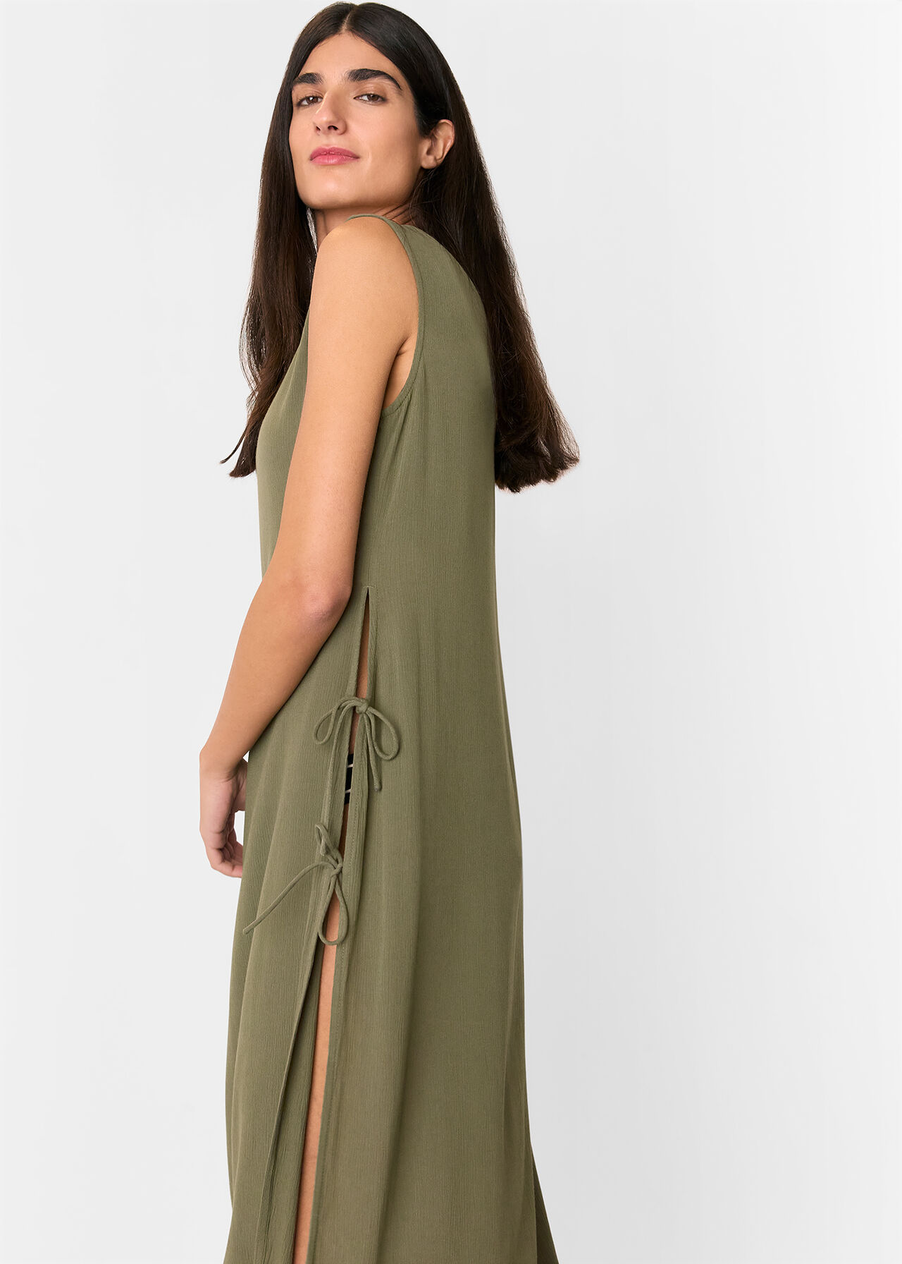 Tie Side Beach Dress