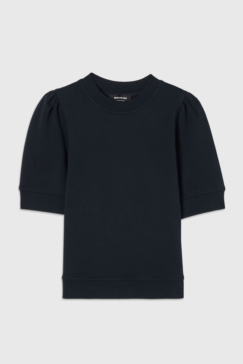 Navy Short Sleeve Sweat