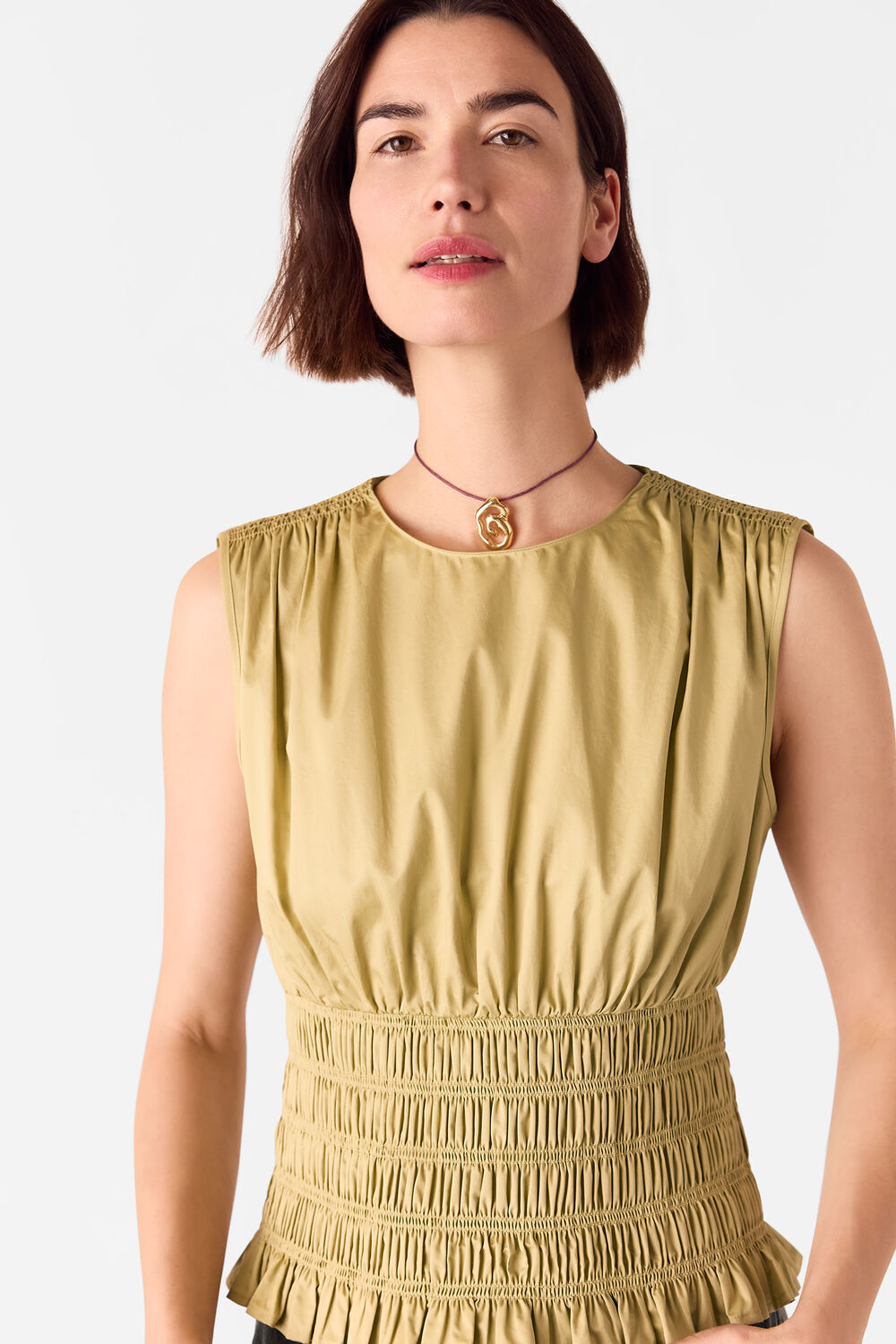 Molten Abstract Cord Necklace