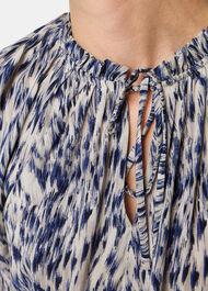 Paige Ripple Leopard Blouse