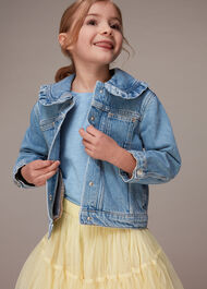 Collar Denim Jacket