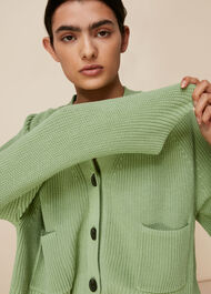 Nora Button Pocket Cardigan