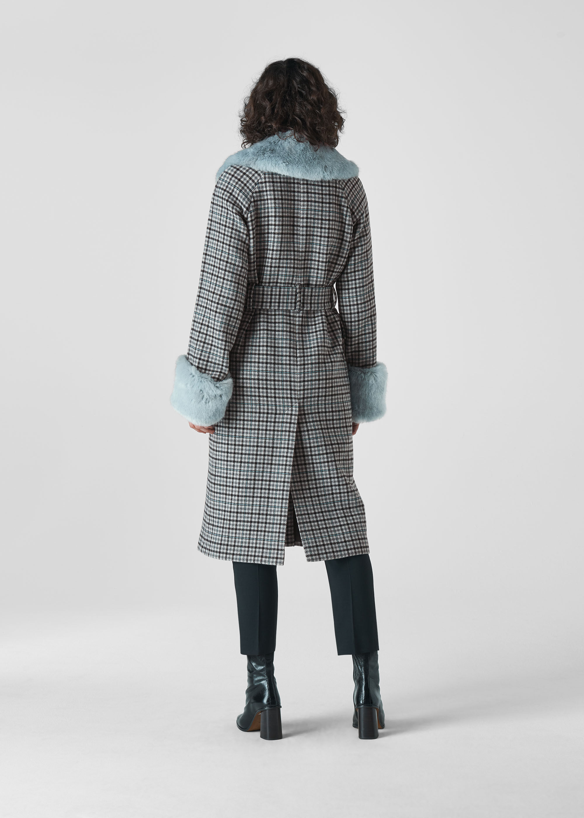 Fur Collar Coat