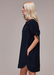 Petite Frankie Button Through Dress