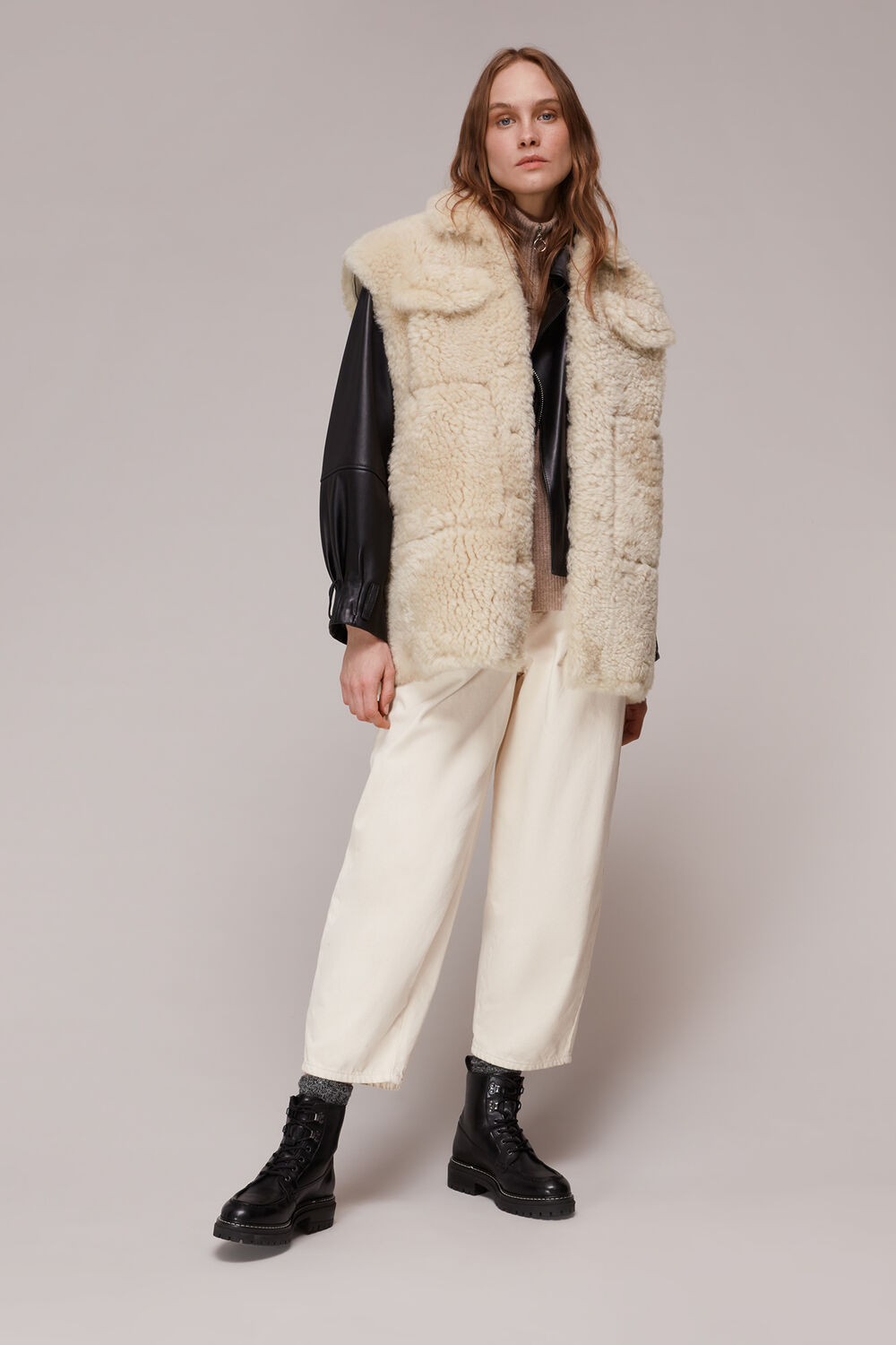 Iris Shearling Gilet