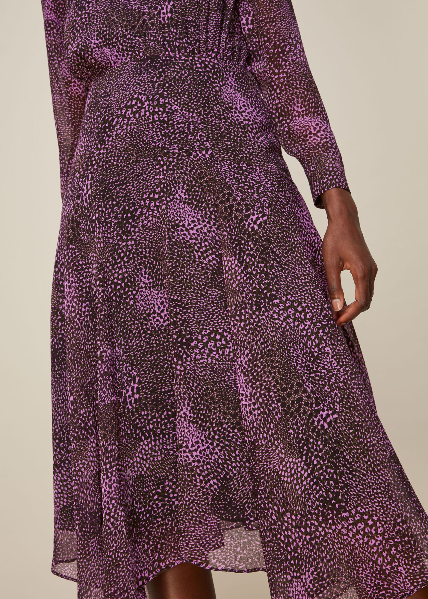 CRUELLA DRESS  / BLUE SNAKE PATTERN main image 1