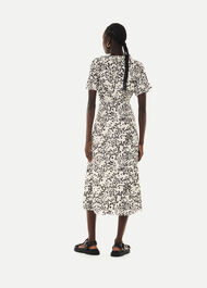 Dandelion Floral Midi Dress