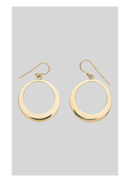 Made Casted Circle Earring