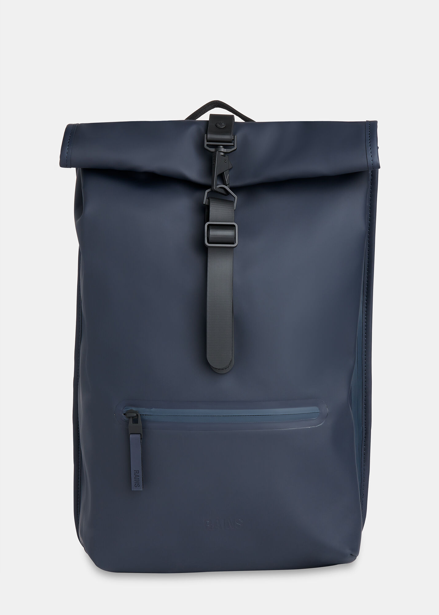 Navy Rains Rolltop Back Pack | WHISTLES | Whistles US |