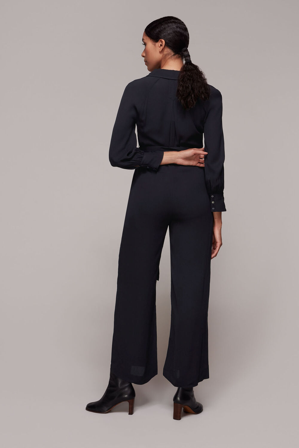 Abby Tie Detail Jumpsuit