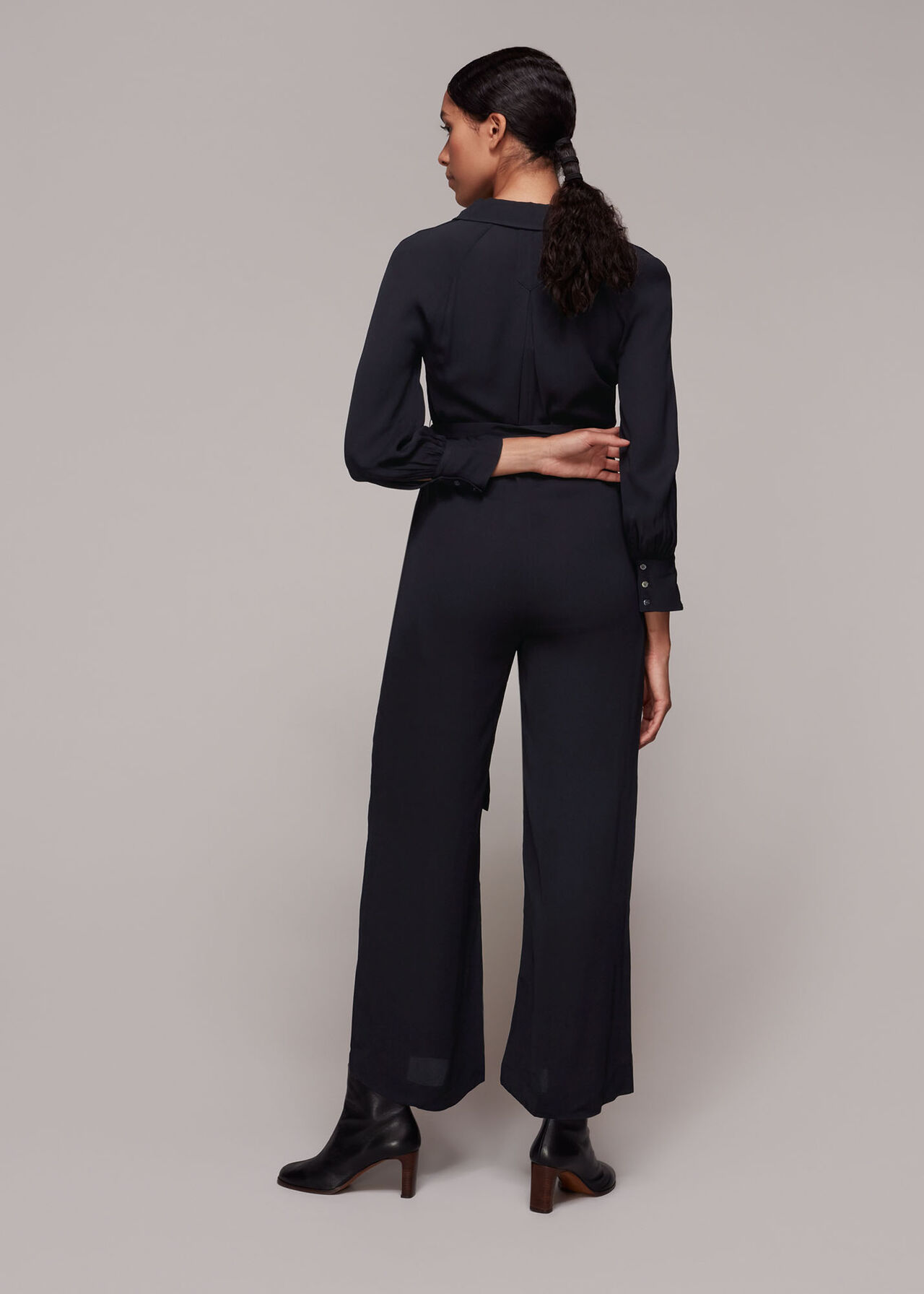 Abby Tie Detail Jumpsuit