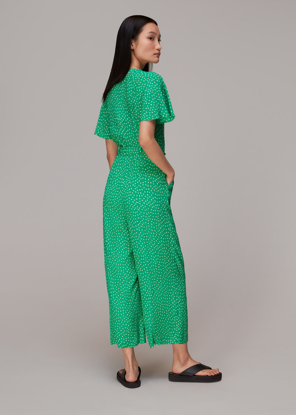 Spot Print Jemma Jumpsuit