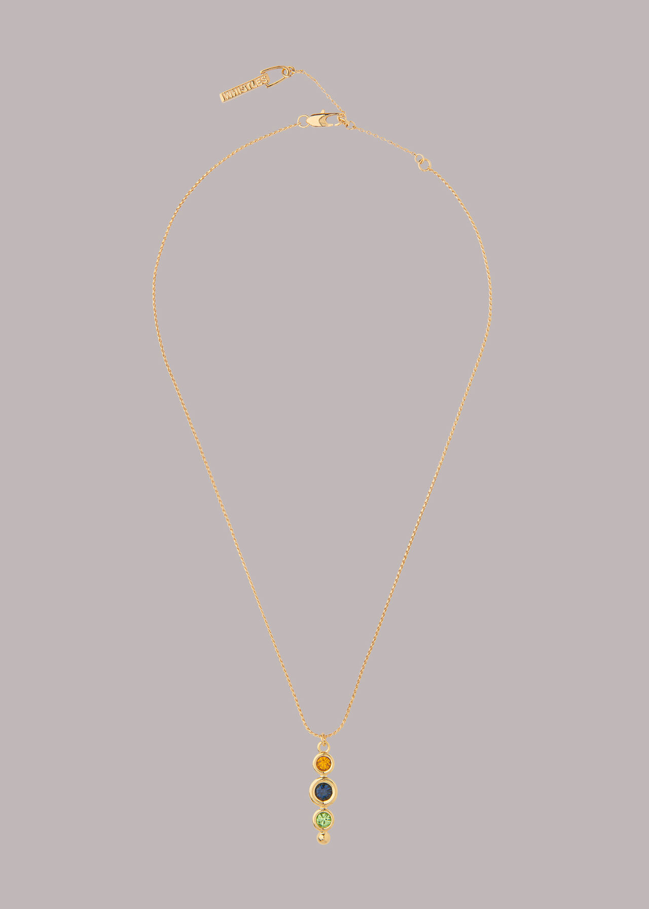 Gem Drop Necklace