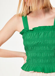 Saskia Crinkle Strappy Top