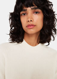 Wool Textured Crew Neck Knit