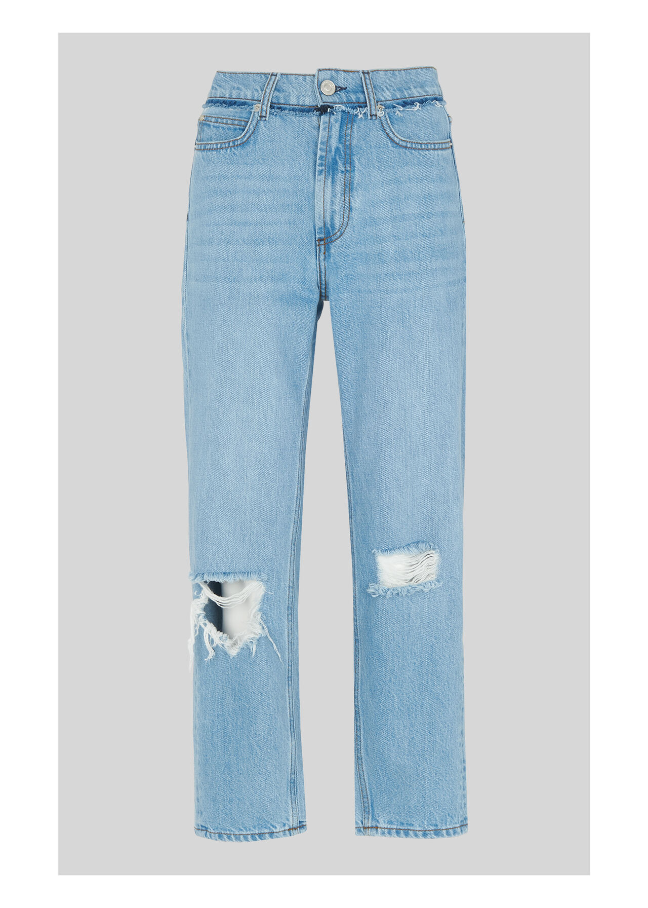 Hollie Straight Leg Rigid Jean