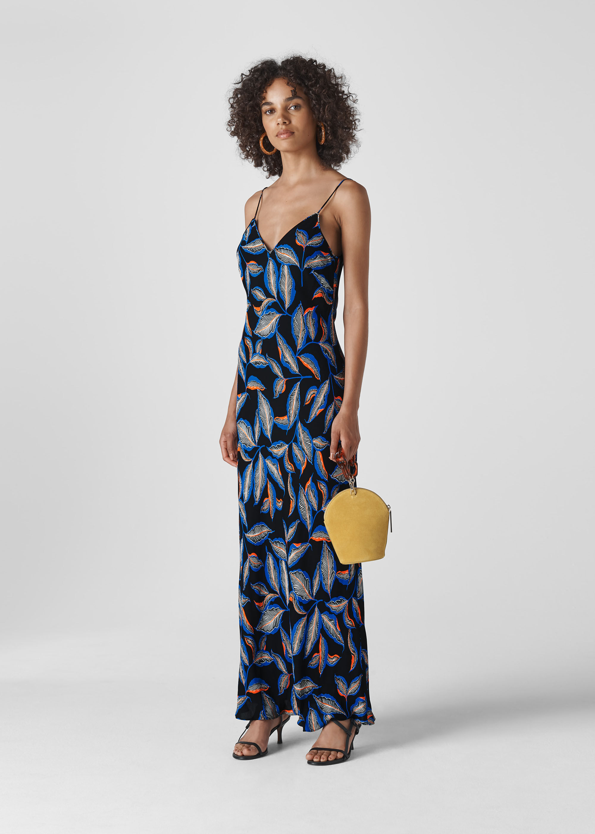 Whistles dagma sales slip dress