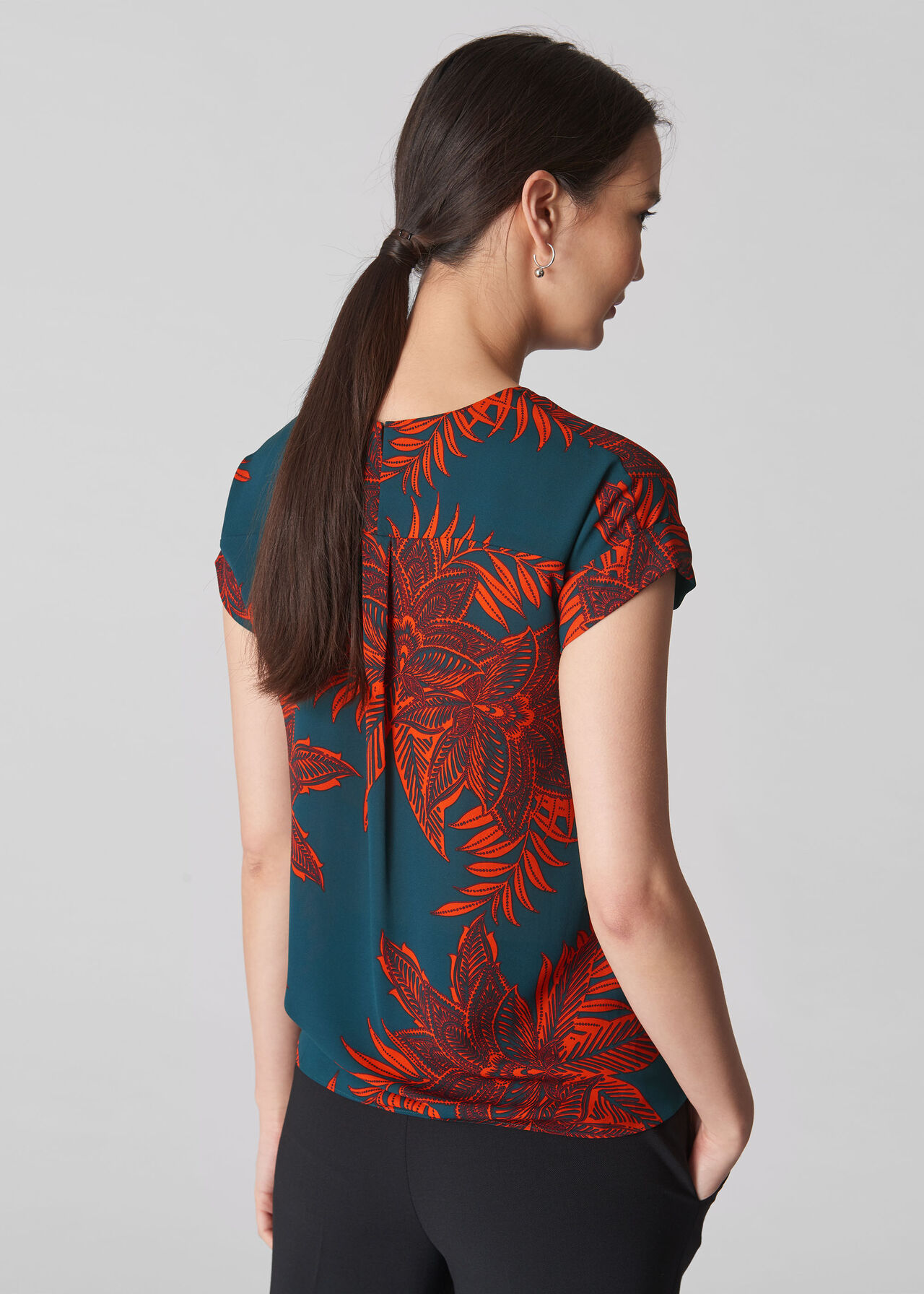 Palmyra Print Top