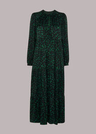 Smudge Animal Trapeze Dress