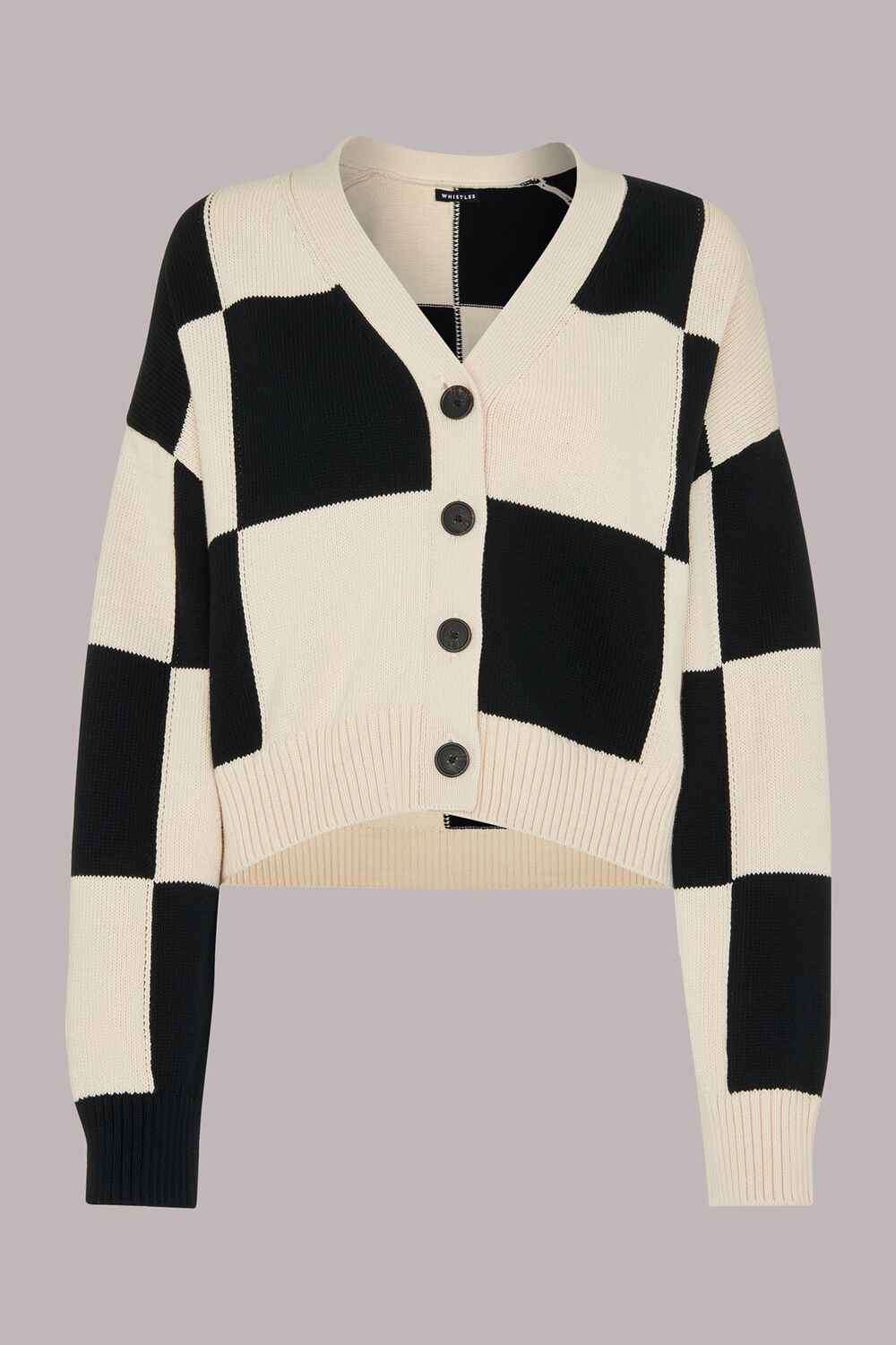 Check Cardigan