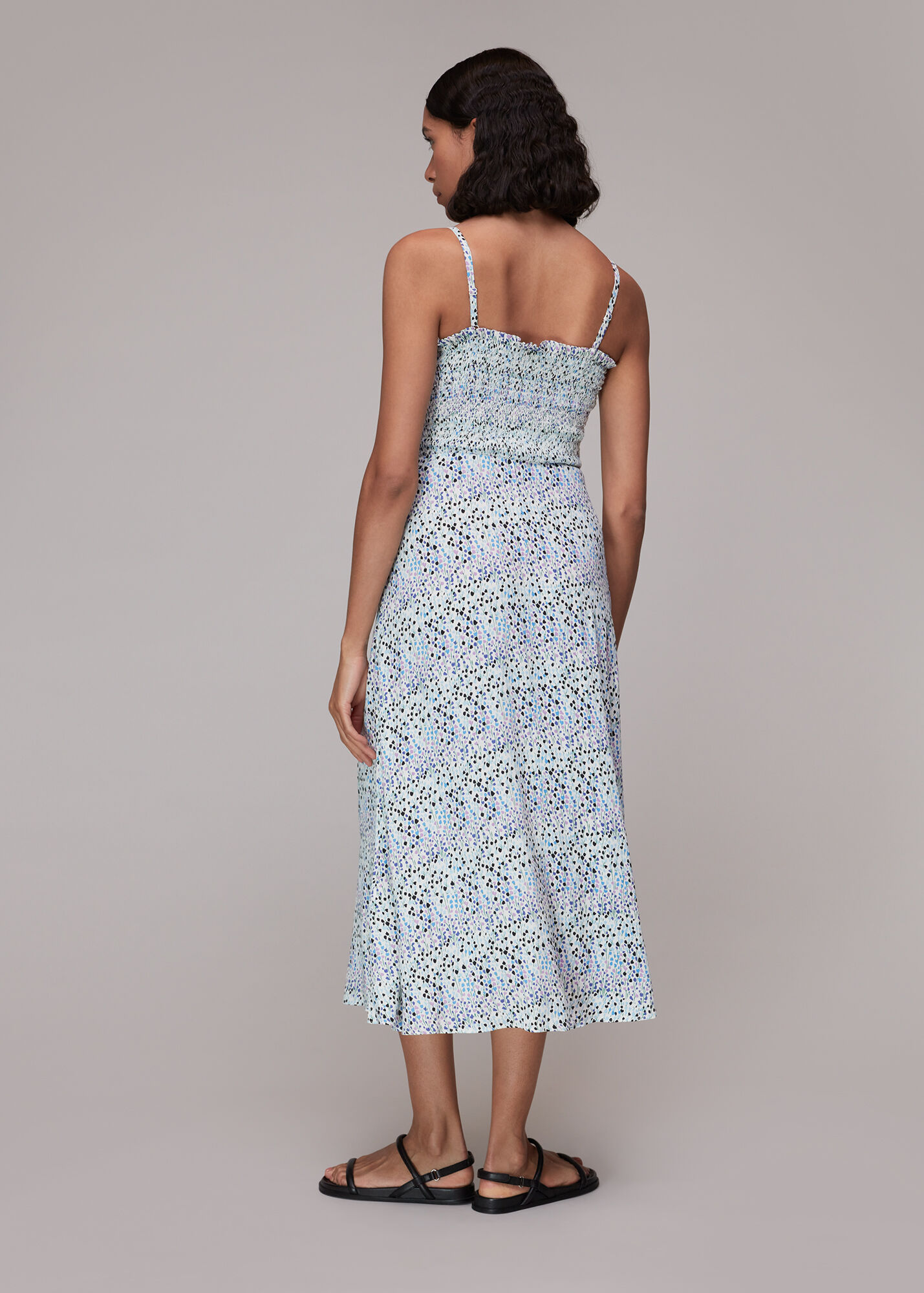 Multicolour Tulip Meadow Gracia Dress WHISTLES