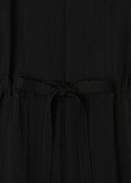 Petite Sleeveless Drawstring Jumpsuit