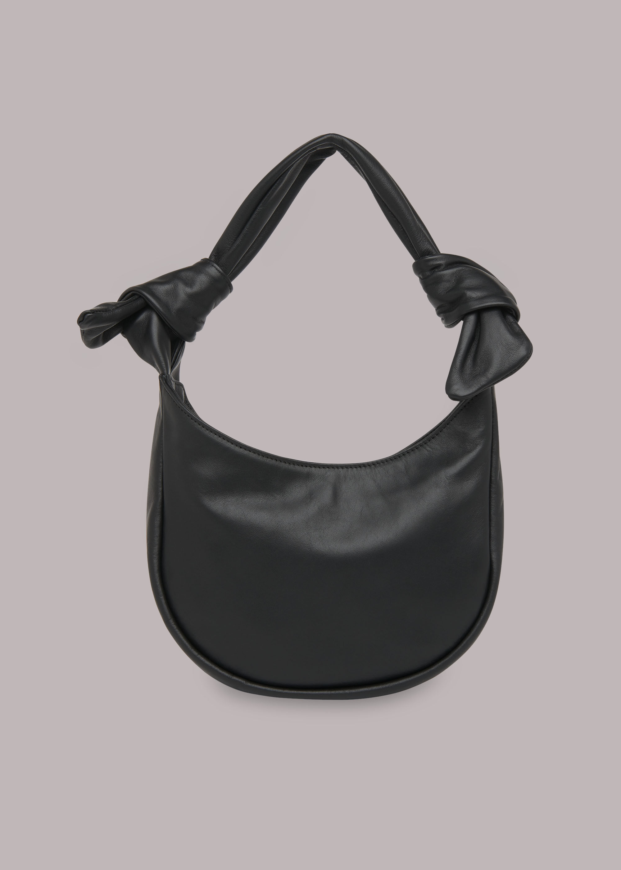 Leather shop bag handle