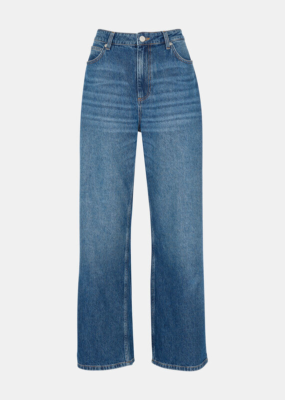 Denim Straight Full Length Jean