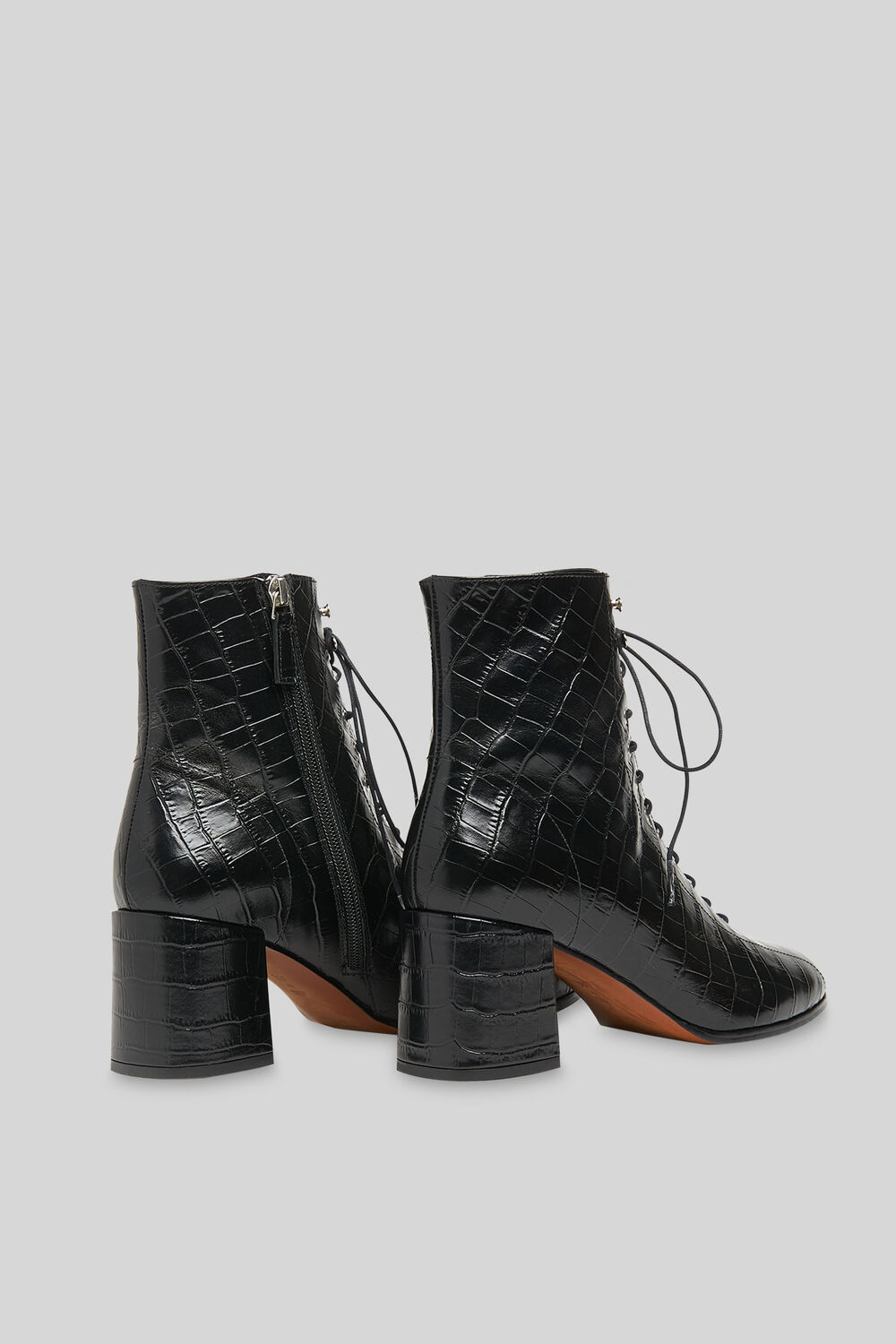 Alban Lace Up Boot Black
