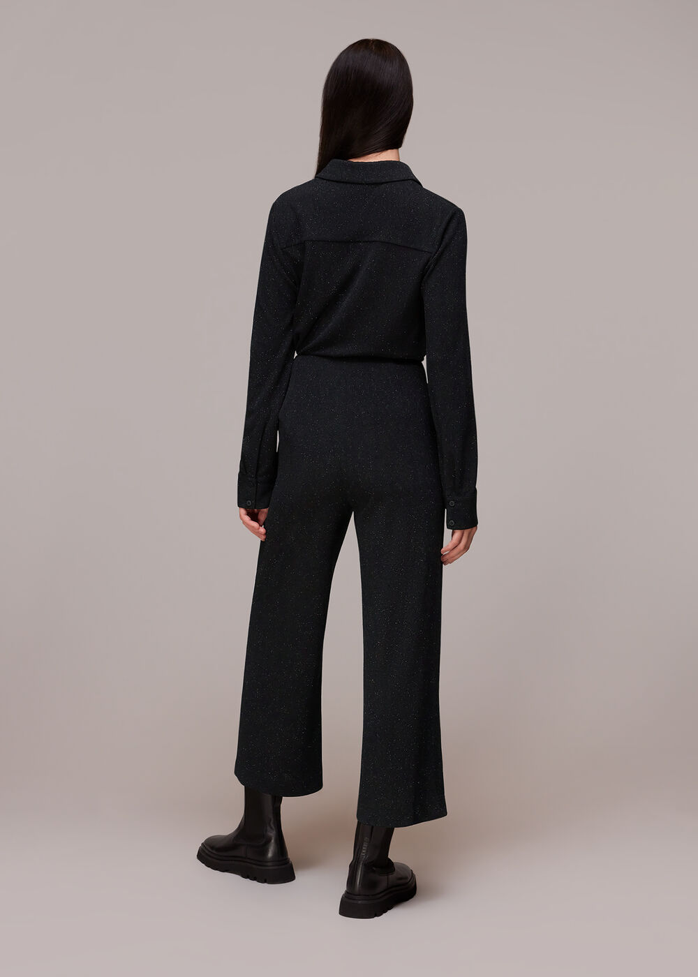 Sparkle Cropped Trouser