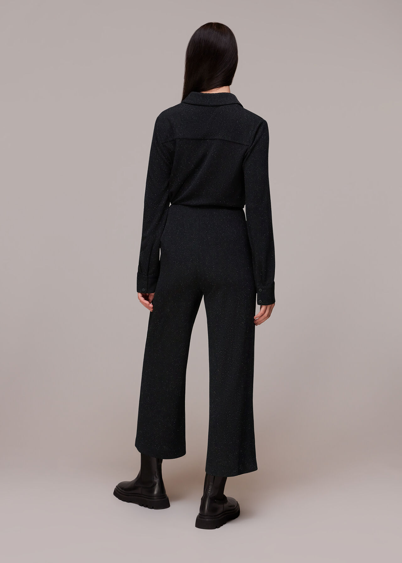 Sparkle Cropped Trouser