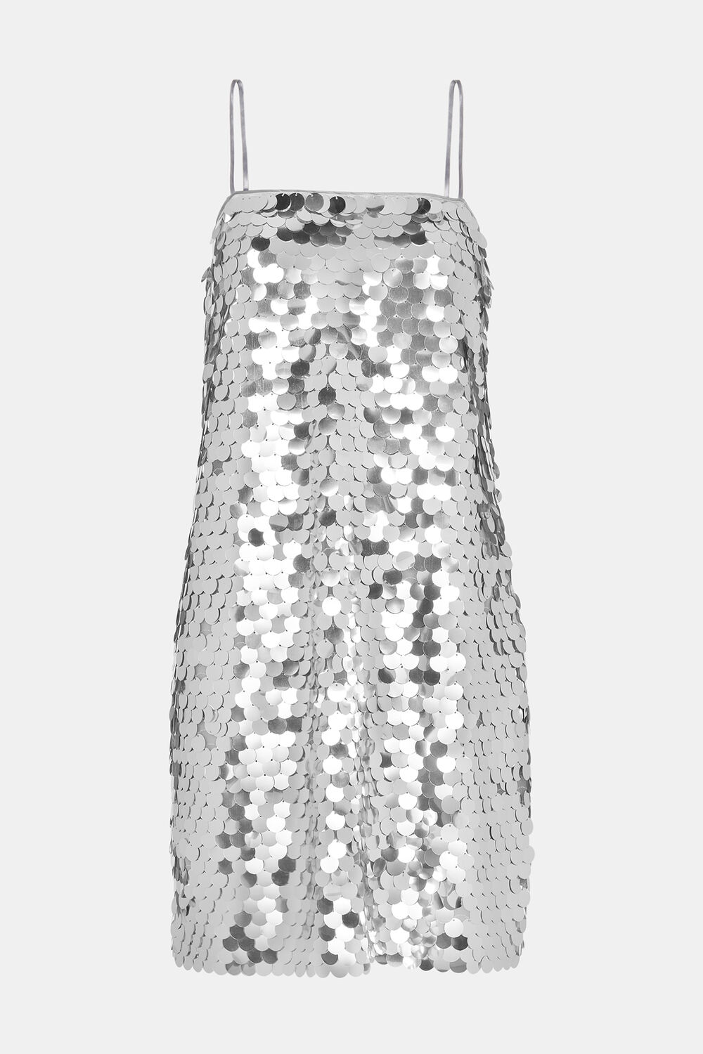 Sequin Disc Mini Dress