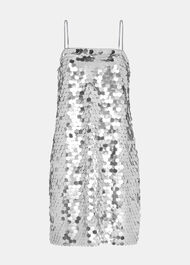 Sequin Disc Mini Dress