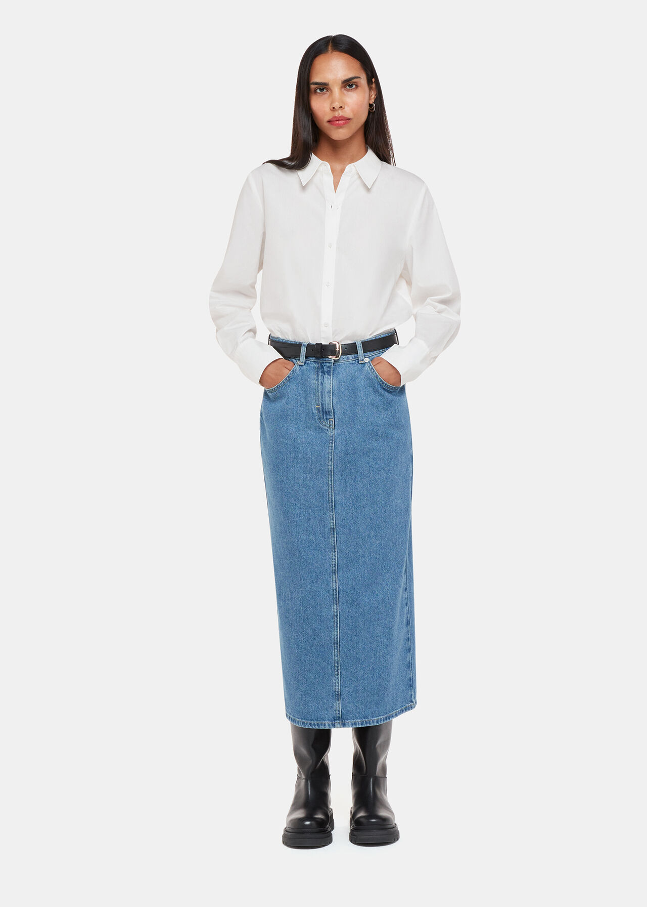 Boxy Cotton Shirt