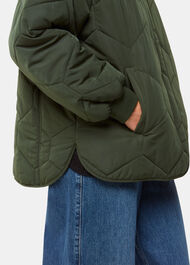 Ida Short Quilted Coat