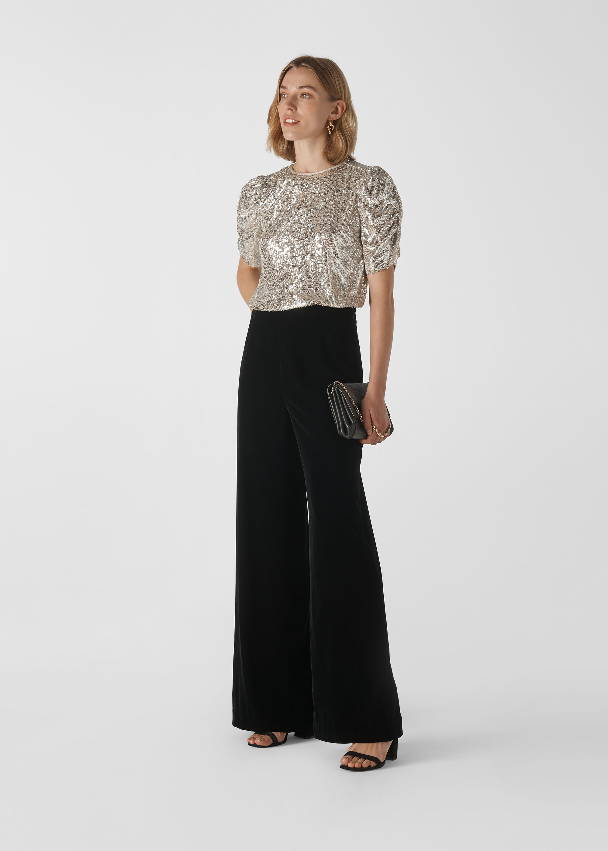 Whistles sequin on sale