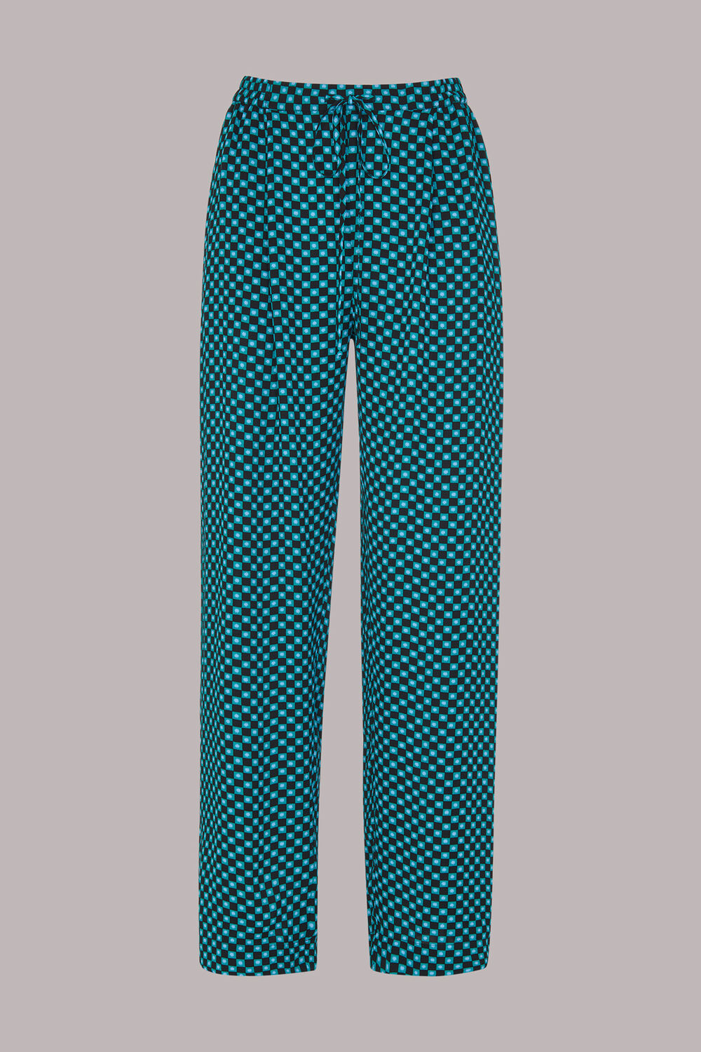 Multicolour Pippa Star Check Print Trouser