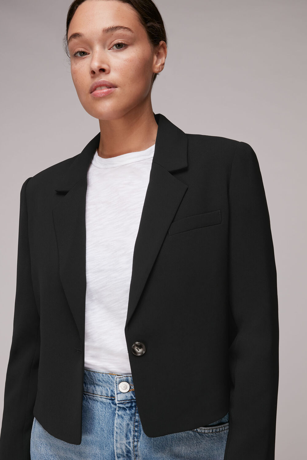 Cropped Blazer