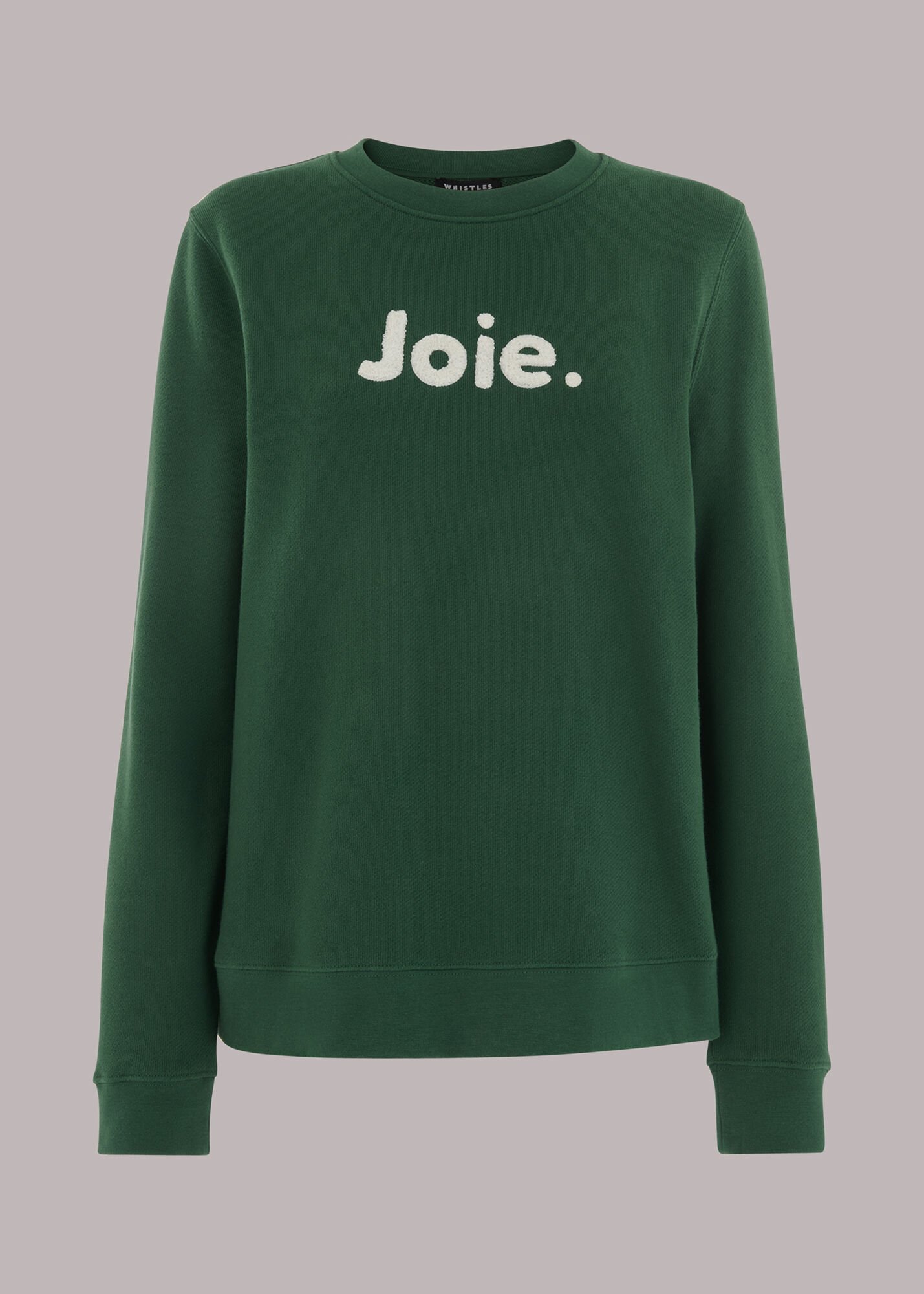 Dark Green Joie Logo Sweatshirt WHISTLES