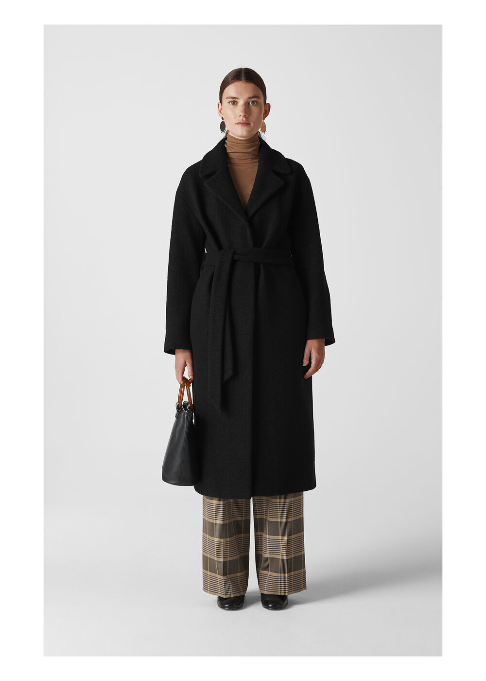 Boiled Wool Coat