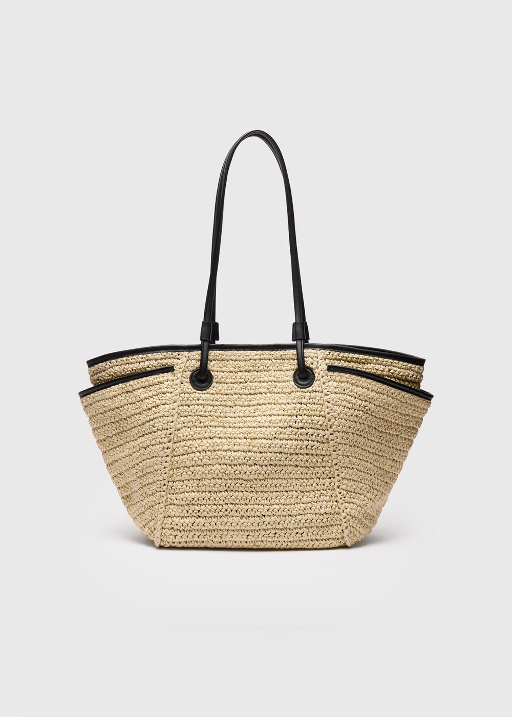 Zoelle Straw Tote Bag