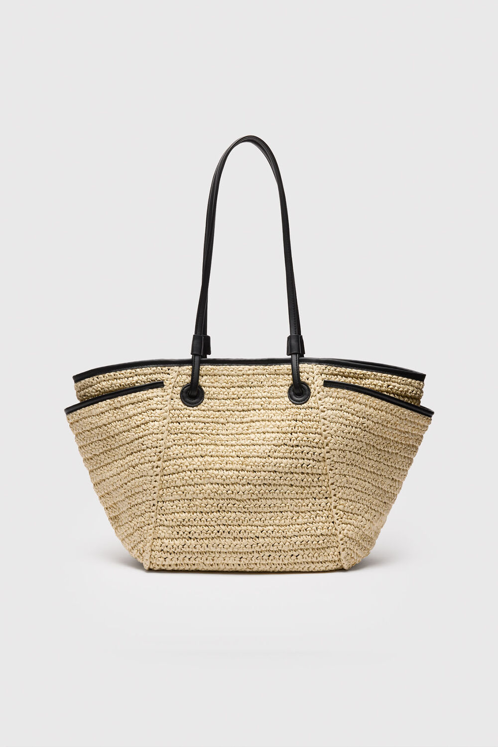 Zoelle Straw Tote Bag