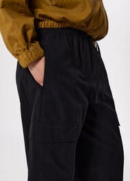 Utility Cotton Barrel Trouser