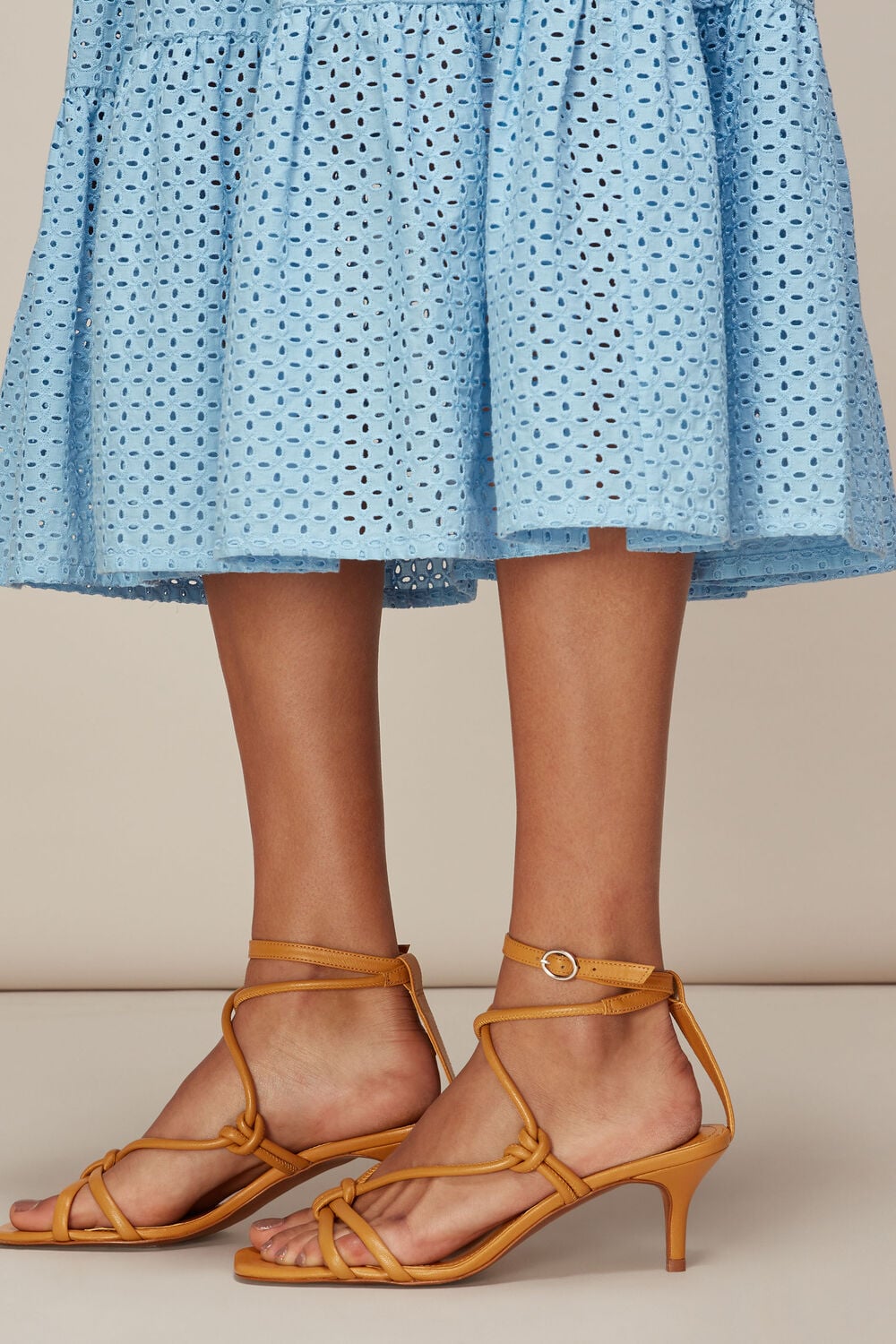 Emely Kitten Heel Sandal